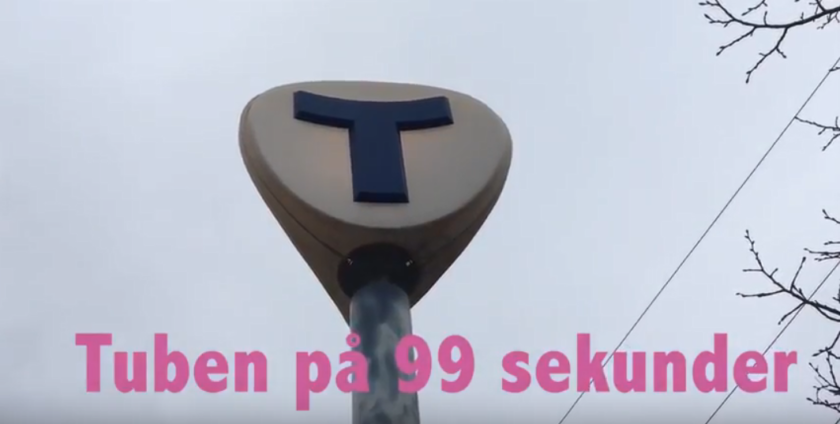 Film om Stockholms tunnelbana.