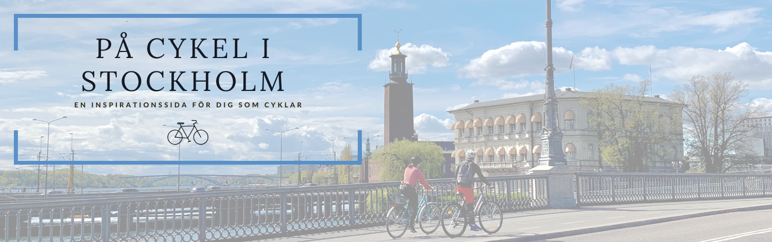 På cykel i Stockholm